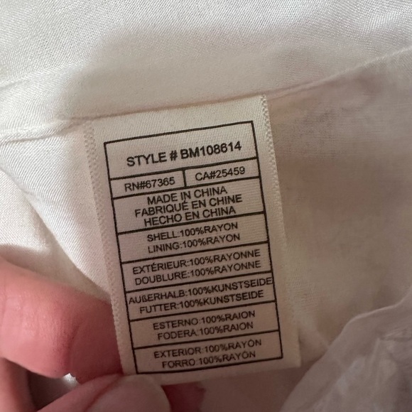 BB Dakota Blush Floral Mini Dress L - Picture 5 of 8